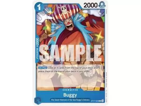 Buggy (Pirate Foil) – ONE PIECE DECKS | Carta ONE PIECE en México