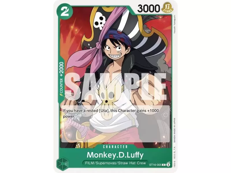 Monkey.D.Luffy (Common) – ONE PIECE DECKS | Carta ONE PIECE en México
