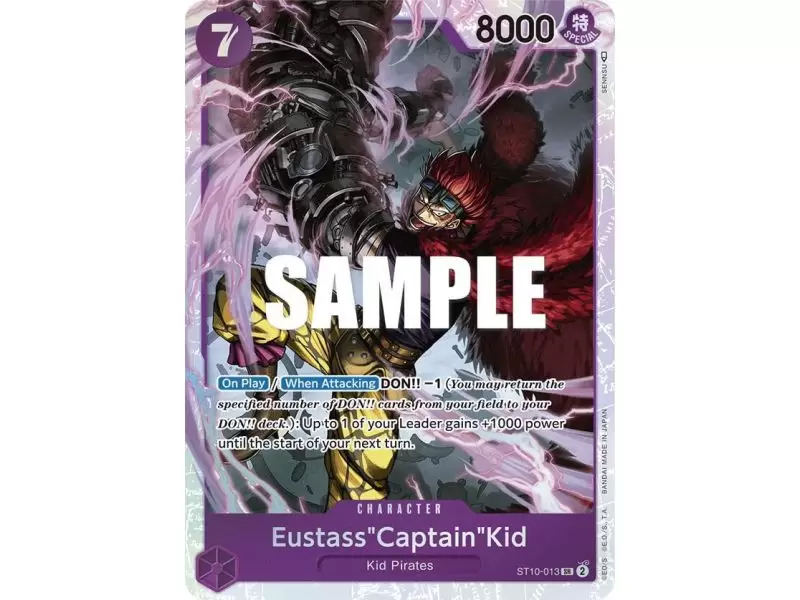 Eustass"Captain"Kid (Super Rare) – ONE PIECE DECKS | Carta ONE PIECE en México