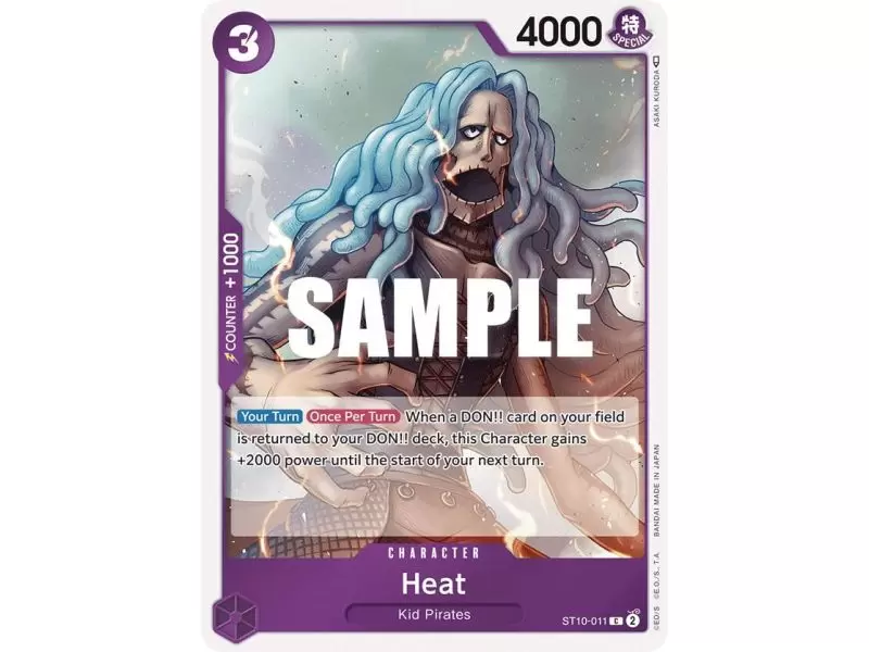 Heat (Common) – ONE PIECE DECKS | Carta ONE PIECE en México