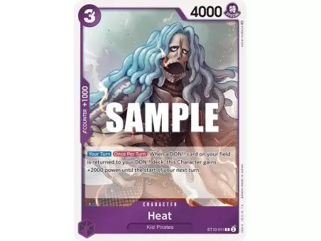 Heat (Common) – ONE PIECE DECKS | Carta ONE PIECE en México