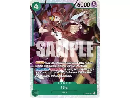 Uta (Super Rare) – ONE PIECE DECKS | Carta ONE PIECE en México