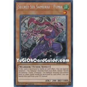 Secret Six Samurai - Fuma (Secret Rare) – Spirit Warriors | Carta YUGIOH en México