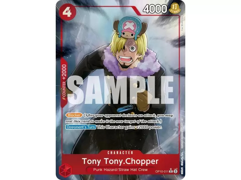 Tony Tony.Chopper (PRB02)(Alternate Art) – OP10 Royal Blood | Carta ONE PIECE en México
