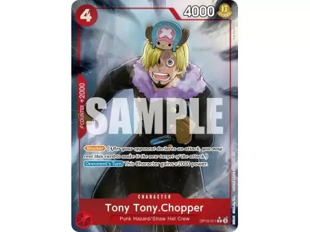 Tony Tony.Chopper (PRB02)(Alternate Art) – OP10 Royal Blood | Carta ONE PIECE en México