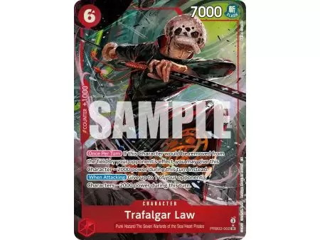 Trafalgar Law (Alternate Art) – PRB-02 Premium Booster Vol 2 | Carta ONE PIECE en México