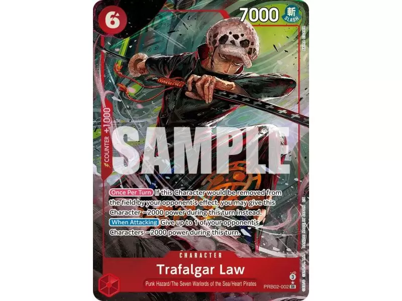 Trafalgar Law (Alternate Art) – PRB-02 Premium Booster Vol 2 | Carta ONE PIECE en México