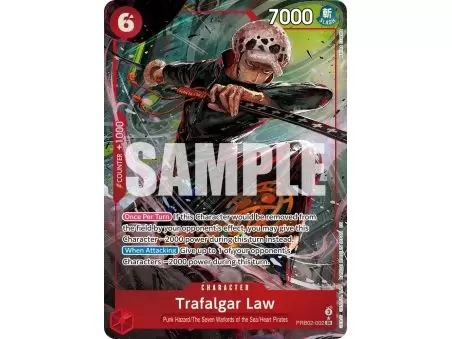 Trafalgar Law (Alternate Art) – PRB-02 Premium Booster Vol 2 | Carta ONE PIECE en México