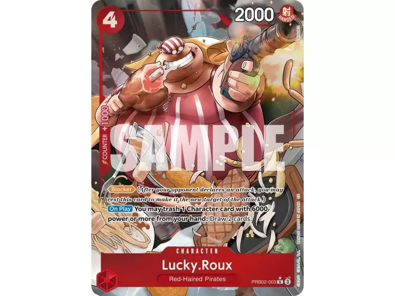 Lucky.Roux (Alternate Art) – PRB-02 Premium Booster Vol 2 | Carta ONE PIECE en México