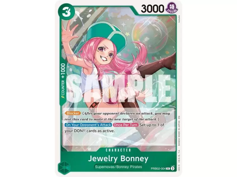 Jewelry Bonney (Rare) – PRB-02 Premium Booster Vol 2 | Carta ONE PIECE en México