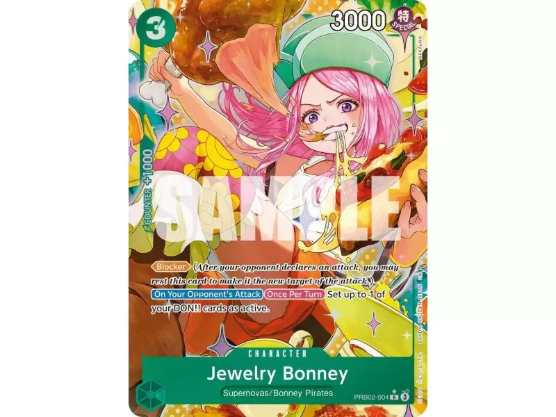 Jewelry Bonney (Alternate Art) – PRB-02 Premium Booster Vol 2 | Carta ONE PIECE en México
