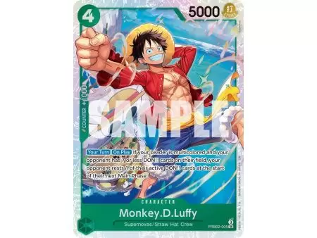 Monkey.D.Luffy (Super Rare) – PRB-02 Premium Booster Vol 2 | Carta ONE PIECE en México