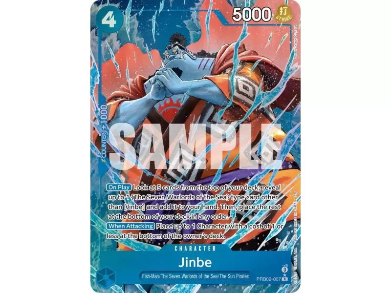 Jinbe (Alternate Art) – PRB-02 Premium Booster Vol 2 | Carta ONE PIECE en México