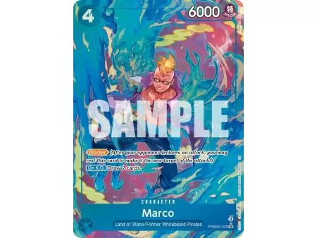 Marco (Alternate Art) – PRB-02 Premium Booster Vol 2 | Carta ONE PIECE en México