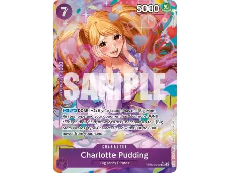 Charlotte Pudding (Alternate Art) – PRB-02 Premium Booster Vol 2 | Carta ONE PIECE en México