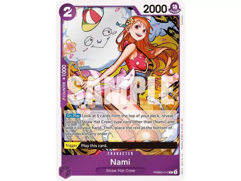 Nami (Rare) – PRB-02 Premium Booster Vol 2 | Carta ONE PIECE en México