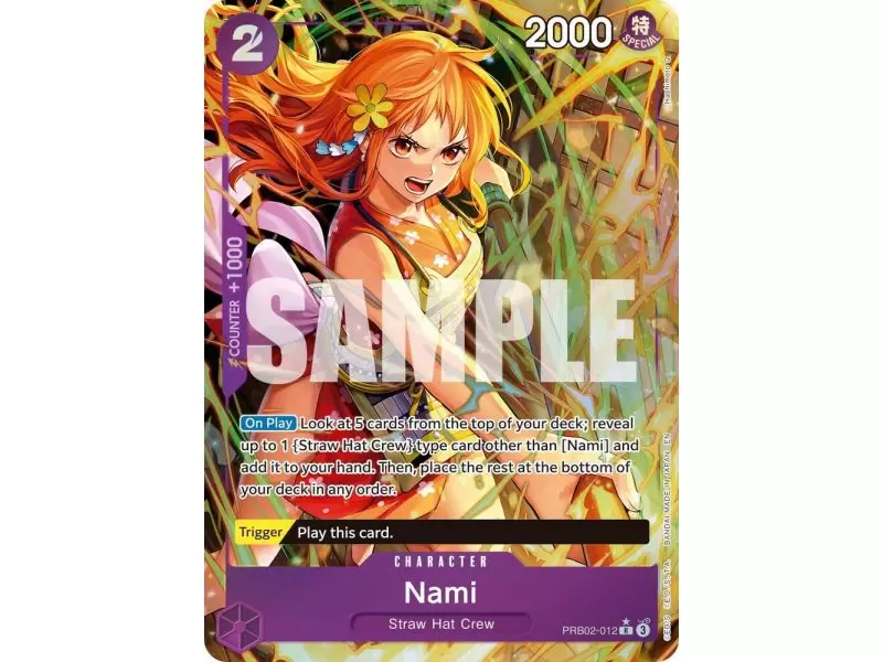 Nami (Alternate Art) – PRB-02 Premium Booster Vol 2 | Carta ONE PIECE en México
