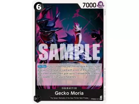 Gecko Moria (Rare) – PRB-02 Premium Booster Vol 2 | Carta ONE PIECE en México