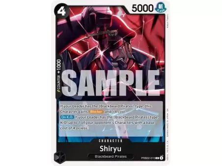 Shiryu (Rare) – PRB-02 Premium Booster Vol 2 | Carta ONE PIECE en México