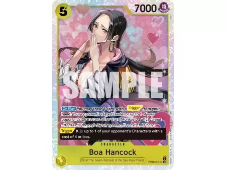 Boa Hancock (Super Rare) – PRB-02 Premium Booster Vol 2 | Carta ONE PIECE en México