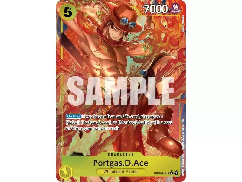 Portgas.D.Ace (Alternate Art) – PRB-02 Premium Booster Vol 2 | Carta ONE PIECE en México