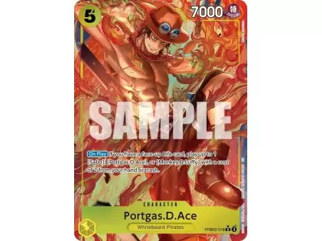 Portgas.D.Ace (Alternate Art) – PRB-02 Premium Booster Vol 2 | Carta ONE PIECE en México