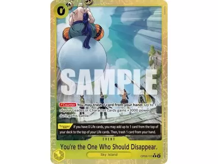You're the One Who Should Disappear (Alternate Art) (PRB-02) – PRB-02 Premium Booster Vol 2 | Carta ONE PIECE en México