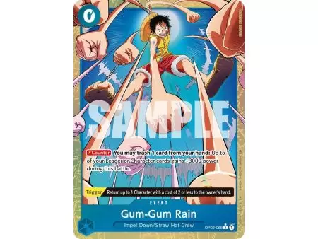 Gum-Gum Rain (Alternate Art) (PRB-02) – PRB-02 Premium Booster Vol 2 | Carta ONE PIECE en México