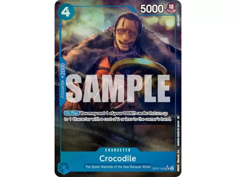 Crocodile (Alternate Art) (PRB-02) – PRB-02 Premium Booster Vol 2 | Carta ONE PIECE en México