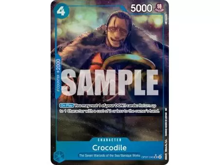 Crocodile (Alternate Art) (PRB-02) – PRB-02 Premium Booster Vol 2 | Carta ONE PIECE en México