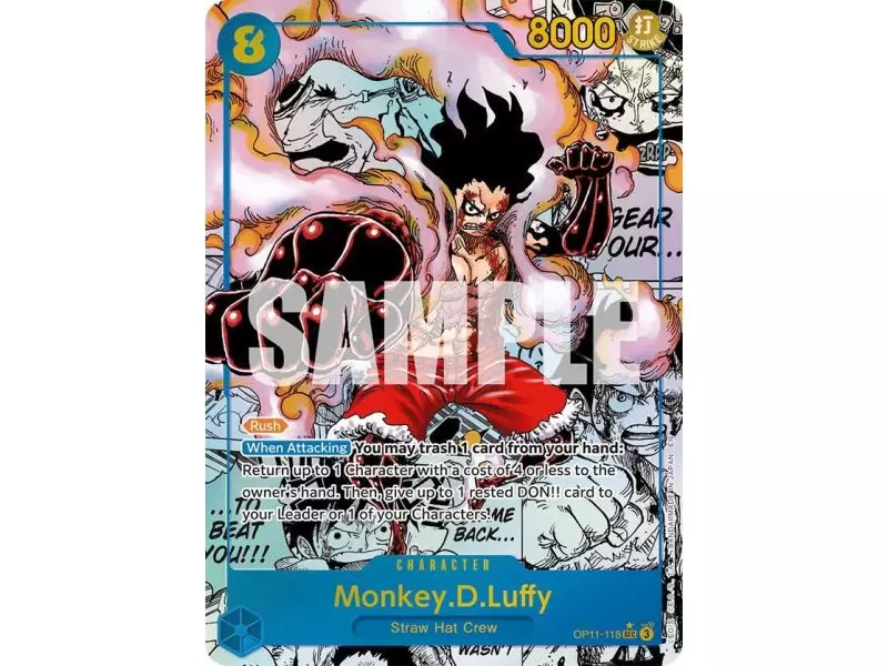 Monkey.D.Luffy (Manga) – OP11 A Fist of Divine Speed | Carta ONE PIECE en México
