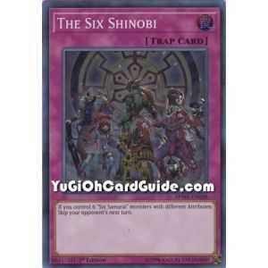The Six Shinobi (Super Rare) – Spirit Warriors | Carta YUGIOH en México