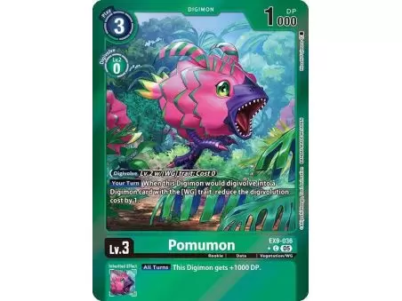 Pomumon (Limited Foil) – EX09 Versus Monster | Carta DIGIMON en México