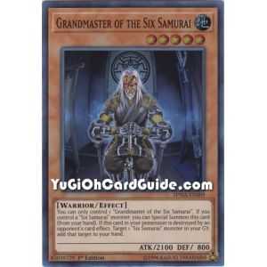 Grandmaster of the Six Samurai (Super Rare) – Spirit Warriors | Carta YUGIOH en México