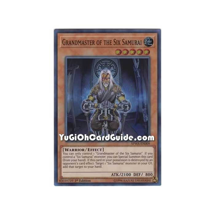 Grandmaster of the Six Samurai (Super Rare) – Spirit Warriors | Carta YUGIOH en México