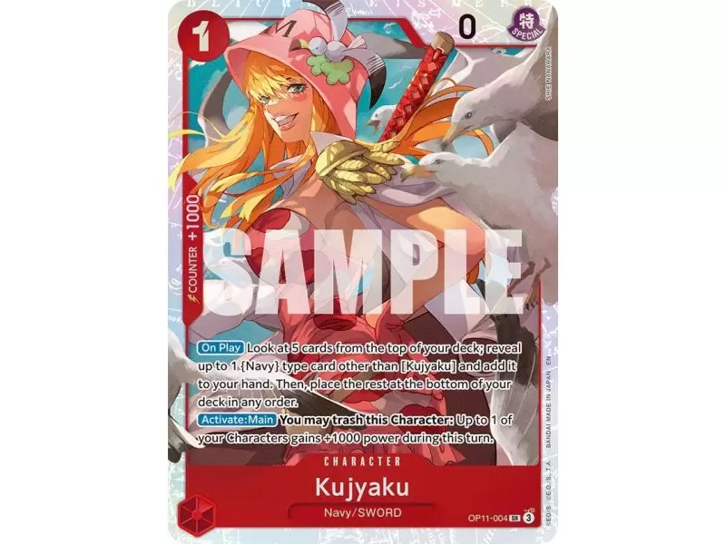 Kujyaku (Super Rare) – OP11 A Fist of Divine Speed | Carta ONE PIECE en México