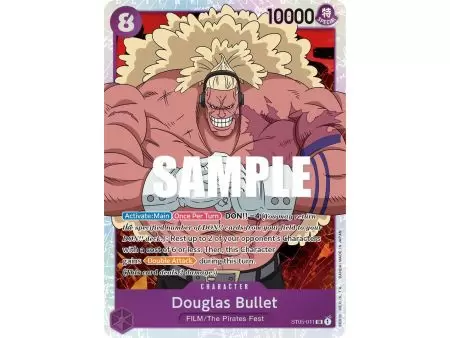 Douglas Bullet (Super Rare) – ONE PIECE DECKS | Carta ONE PIECE en México
