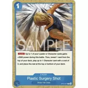 Plastic Surgery Shot (Pirate Foil) – ONE PIECE DECKS | Carta ONE PIECE en México