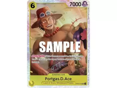 Portgas.D.Ace (Super Rare) – ONE PIECE DECKS | Carta ONE PIECE en México