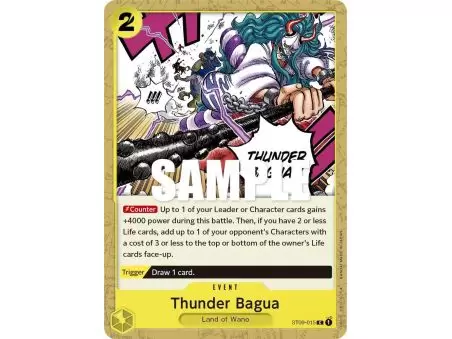 Thunder Bagua (Common) – ONE PIECE DECKS | Carta ONE PIECE en México
