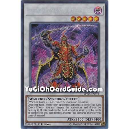 Legendary Six Samurai - Shi En (Secret Rare) – Spirit Warriors | Carta YUGIOH en México