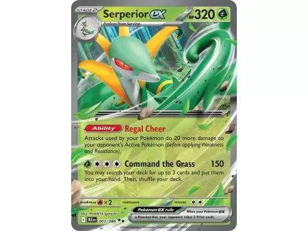 Serperior ex (Double Rare) – Black Bolt SV10.5 | Carta POKEMON en México