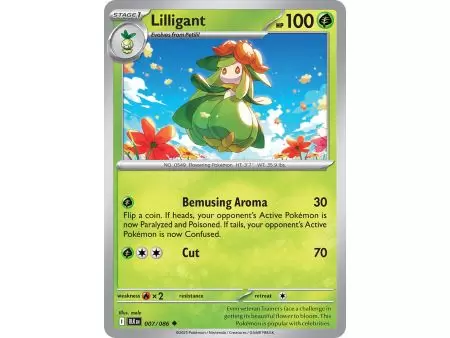 Lilligant (Uncommon) – Black Bolt SV10.5 | Carta POKEMON en México