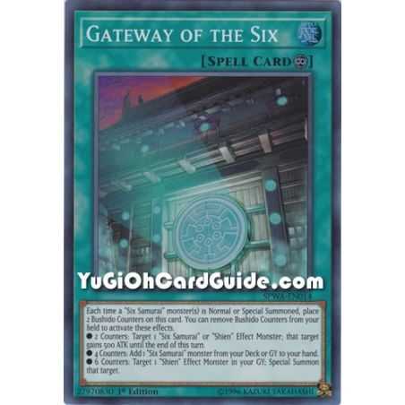 Gateway of the Six (Super Rare) – Spirit Warriors | Carta YUGIOH en México