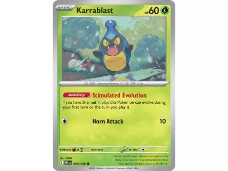 Karrablast (Common) – Black Bolt SV10.5 | Carta POKEMON en México