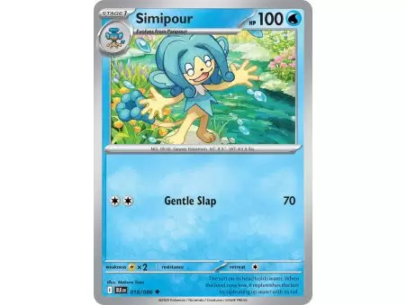 Simipour (Uncommon) – Black Bolt SV10.5 | Carta POKEMON en México