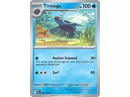 Tirtouga (Uncommon) – Black Bolt SV10.5 | Carta POKEMON en México