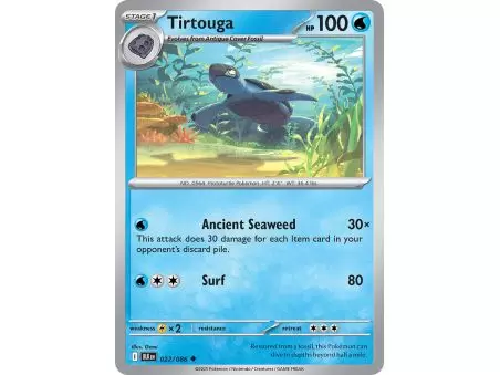 Tirtouga (Uncommon) – Black Bolt SV10.5 | Carta POKEMON en México