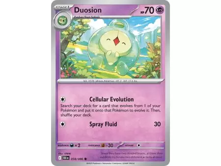Duosion (Common) – Black Bolt SV10.5 | Carta POKEMON en México