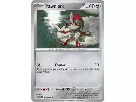 Pawniard (Common) – Black Bolt SV10.5 | Carta POKEMON en México